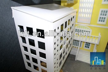 metal ac shade