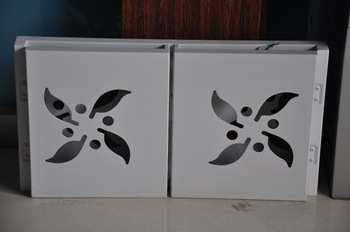 Foldable waterproof decorative outdoor air conditioner cover