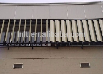china mainland supplier sunshade with adjustable aluminium louvers with cheap price