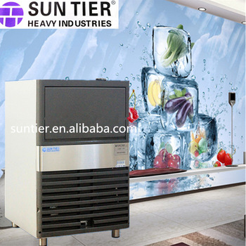fried ice cream roll machine ice factory plant ice fishing machine ice maker machine