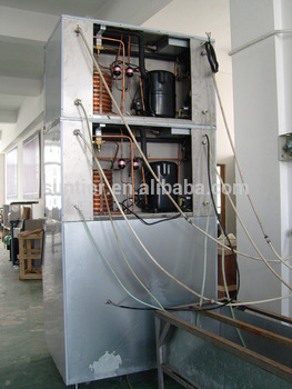 2000kg day stainless steel ice cubes making machine