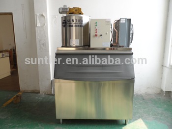 1200kg <font color='red'>stainless</font> <font color='red'>steel</font> 304 material flake ice <font color='red'>maker</font> with <font color='red'>CE</font> <font color='red'>certification</font>