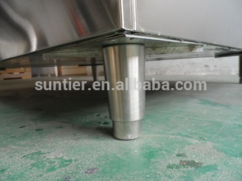 1200kg stainless steel 304 material flake ice maker with CE certification