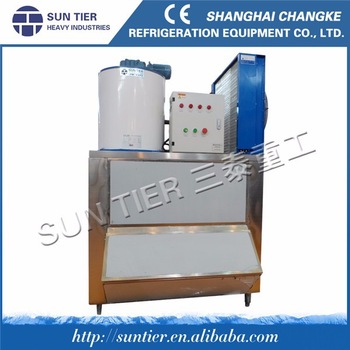 SUN TIER salt water flake ice machine for fish frozen