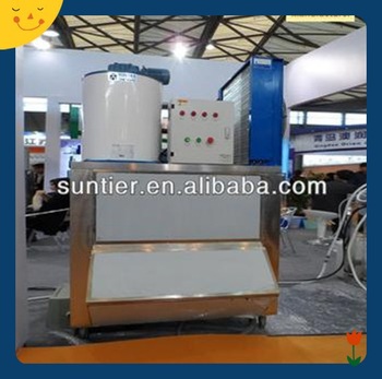 SUN TIER salt water flake ice machine for fish frozen