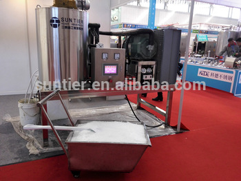 1700kg stainless steel 304 material flake ice maker with CE certification
