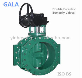 double eccentric butterfly valves