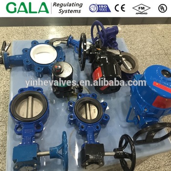 Ductile Iron handwheel water butterfly valve Handwheel lever gear box Pheumatic Hydraulic