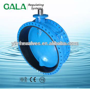 PN16 Ductile Iron Body Butterfly Valve Draw From DN80 To DN 100 Butterfly Valve