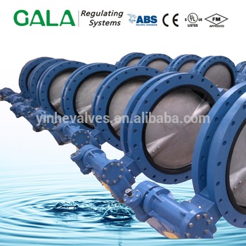 Water System Ductile Iron U Type Butterfly Valve Made in China