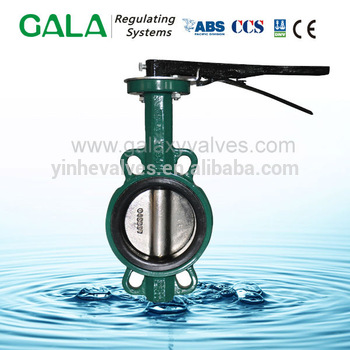 high precision custom for wafer lever butterfly valve