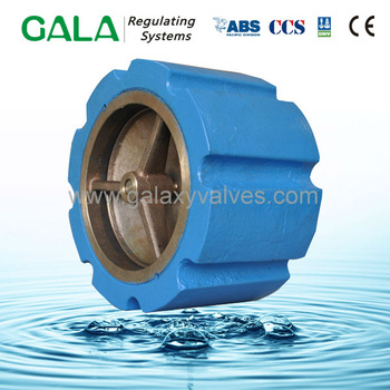 Blue Wafer Type Silent Check Valve