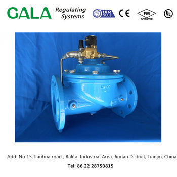 ISO certificated machinery services GALA On off 1360 Solenoid Control Valve