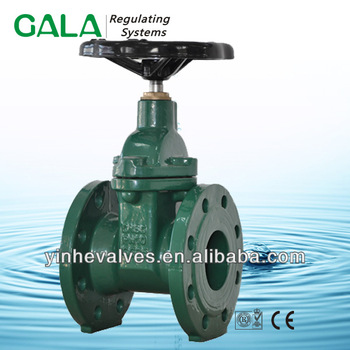DIN F4 NRS gate valve pn16 flap gate valve 8 inch gate valve