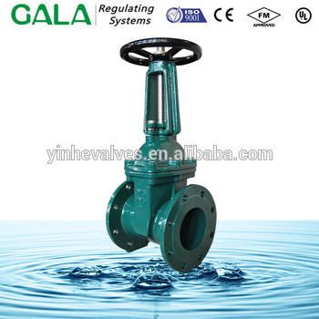OS Y Rising stem gate valve DIN 3352 F4 Cast Iron PN16