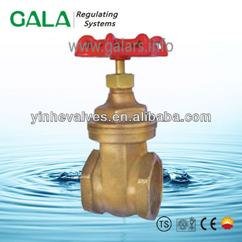 bronze NRS manual 4 inch water gate valve gate valve industrial threaded gate valve