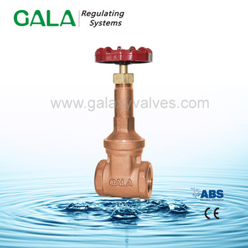 RS bronze screwed gate valve metal pipe fittings gate valve