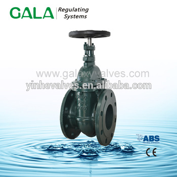 Metal Seated Gate Valve Cast Iron 6 Inch Industrial Gate Valve