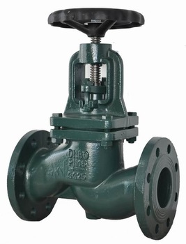 DN50 high temperature flange type rising stem cryogenic globe valve