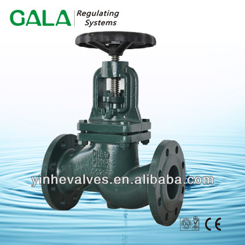 water flange seal low pressure globe valve din standard OEM