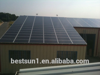 5000w solar pv mounting system solar panel mounting structure standing seam roof mounting bracket