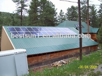 Complete with battery and brackets 3000w solar power system