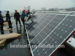 Complete with battery and brackets 15kw portable solar system
