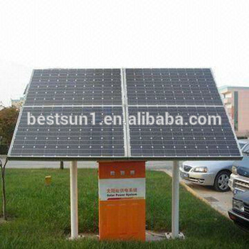 Complete set Rooftop Ground mounting 6KW solar power system battery ...