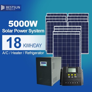 2016 new BFS-5000w portable whole house solar power system for home use