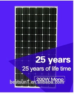 BESTSUN BFS 800W solar panel 4 pcs 200w mono solar system kit with best quality and low price