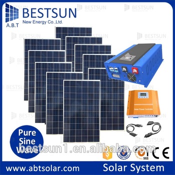 BESTSUN BFS 4000W Off grid solar home system for residential solar energy