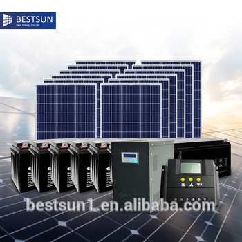 BESTSUN BFS 3000W Solar Panel Kits for Home Grid System 3KW with High Quality