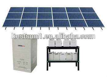 BESTSUN most popular 3kw High Efficiency 3KW Off Grid Solar Power System Home Price High with best quality
