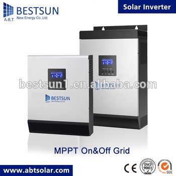 BESTSUN 5KVA 48V 80A Solar inverter with MPPT Solarcharge controller and grid charger 4Kw powe