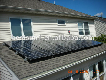1000w Top Sale No MOQ flat panel solar water heater system