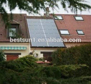 split pressurized solar water heater system 300W
