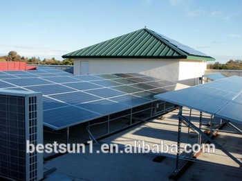 6000w domestic use solar and wind power hybrid system