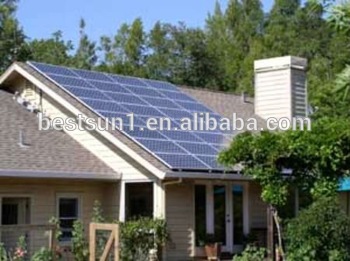 2017 NEW Environmental protection and energy saving products Bestsun MPPT controller 4000W solar power systems cost