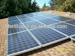 Bestsun MPPT controller 4kw portable solar power generator system