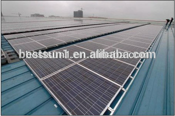 Anti wind power board Bestsun 2014 MPPT controller 6000w solar module production line
