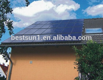 off grid MPPT controller solar home lighting system power plant 4KW