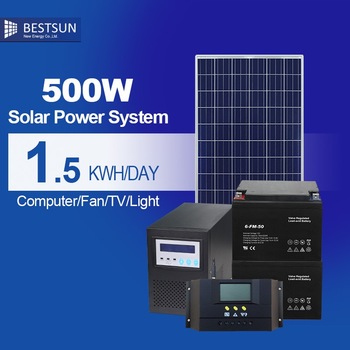 BESTSUN 500W Off Grid UPS Solar Backup Power System