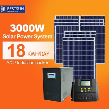BESTSUN Newest products portable home solar systems.solar led home system 3000W