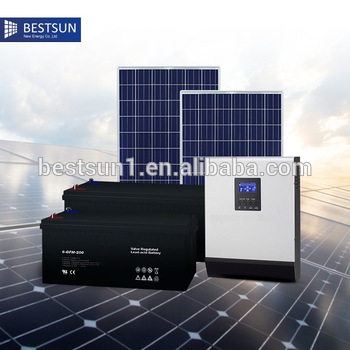 Off Grid Solar Power System BPS 2000M system for home in energy 2000w factory price