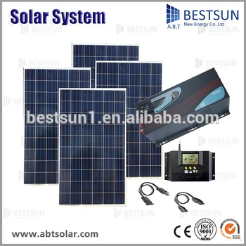 BESTSUN 4kw hybrid solar system with hybrid inverter