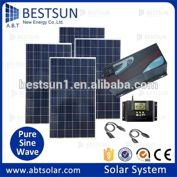 BESTSUN 5000w Used for home solar systems dc to ac power inverter solar panel system