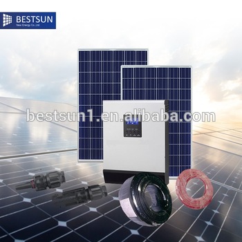 Solar inverter 48vdc to 220vac dc to ac power solar inverter with battery charger 6kw solar inverter