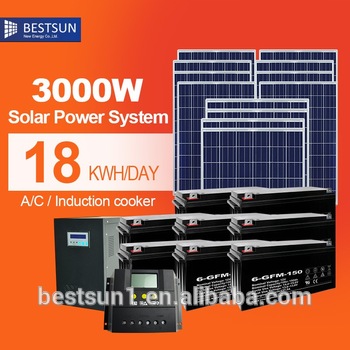 BESTSUN BFS 3000W perlight solar energy system solar panels system off grid solar system 3kw