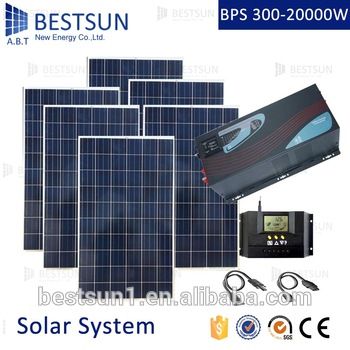 BESTSUN BFS 2000W cheap portable solar power system for home