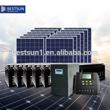 High efficiency solar powered 3000W solar generator from BestSun off grid BFS 3kw